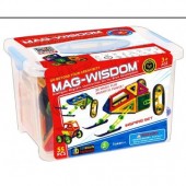Магнитный конструктор Mag-Wisdom 55 деталей